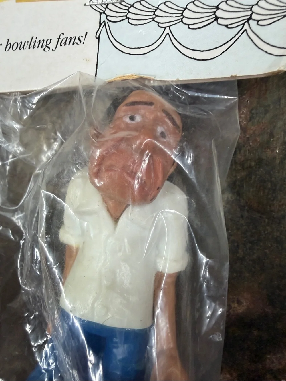 Wilton Bumbling Bowler Figurine (Sealed ‘91) & Pop Top Ball and Pins(Open-20 ct)